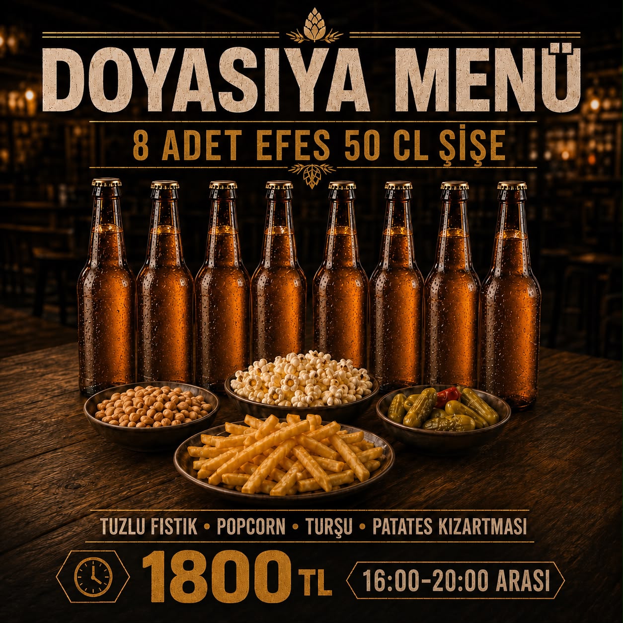 Doyasıya Menü